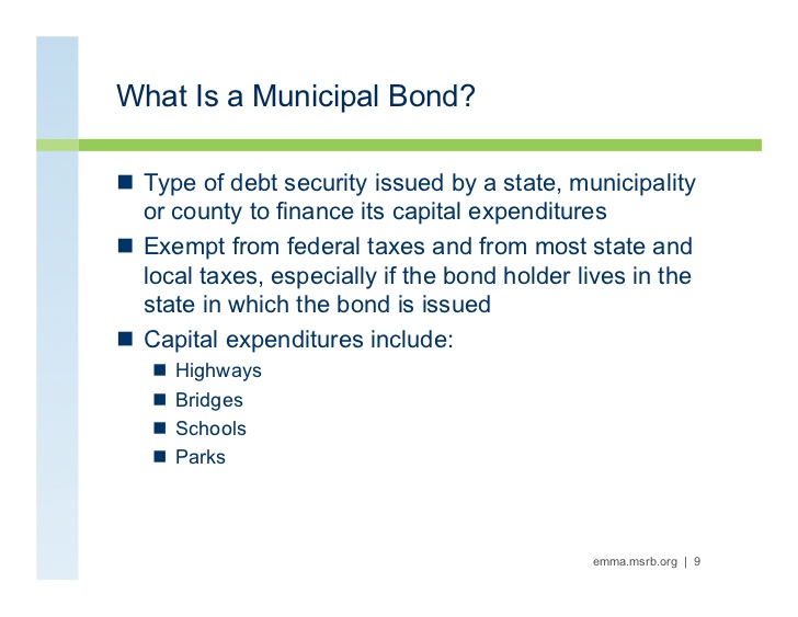 municipal bond def